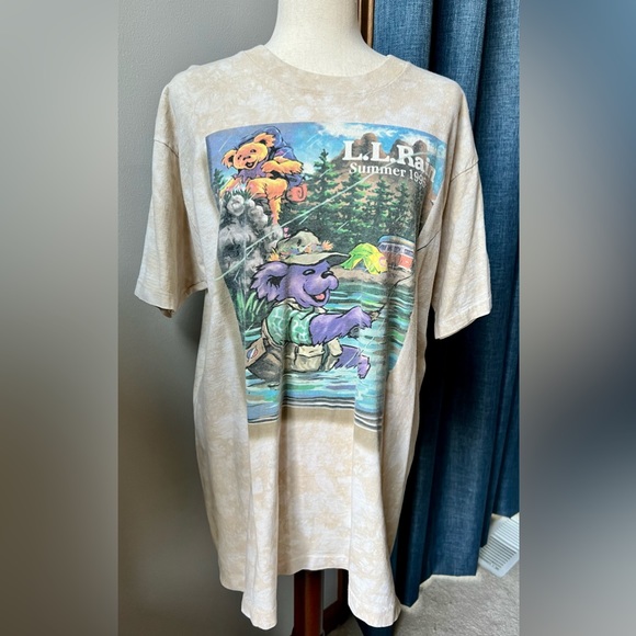 Summer 1995 Grateful Dead T-Shirt LL Rain Original - Picture 3 of 9